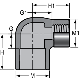 90 Ell - Special Reinforced Reducing